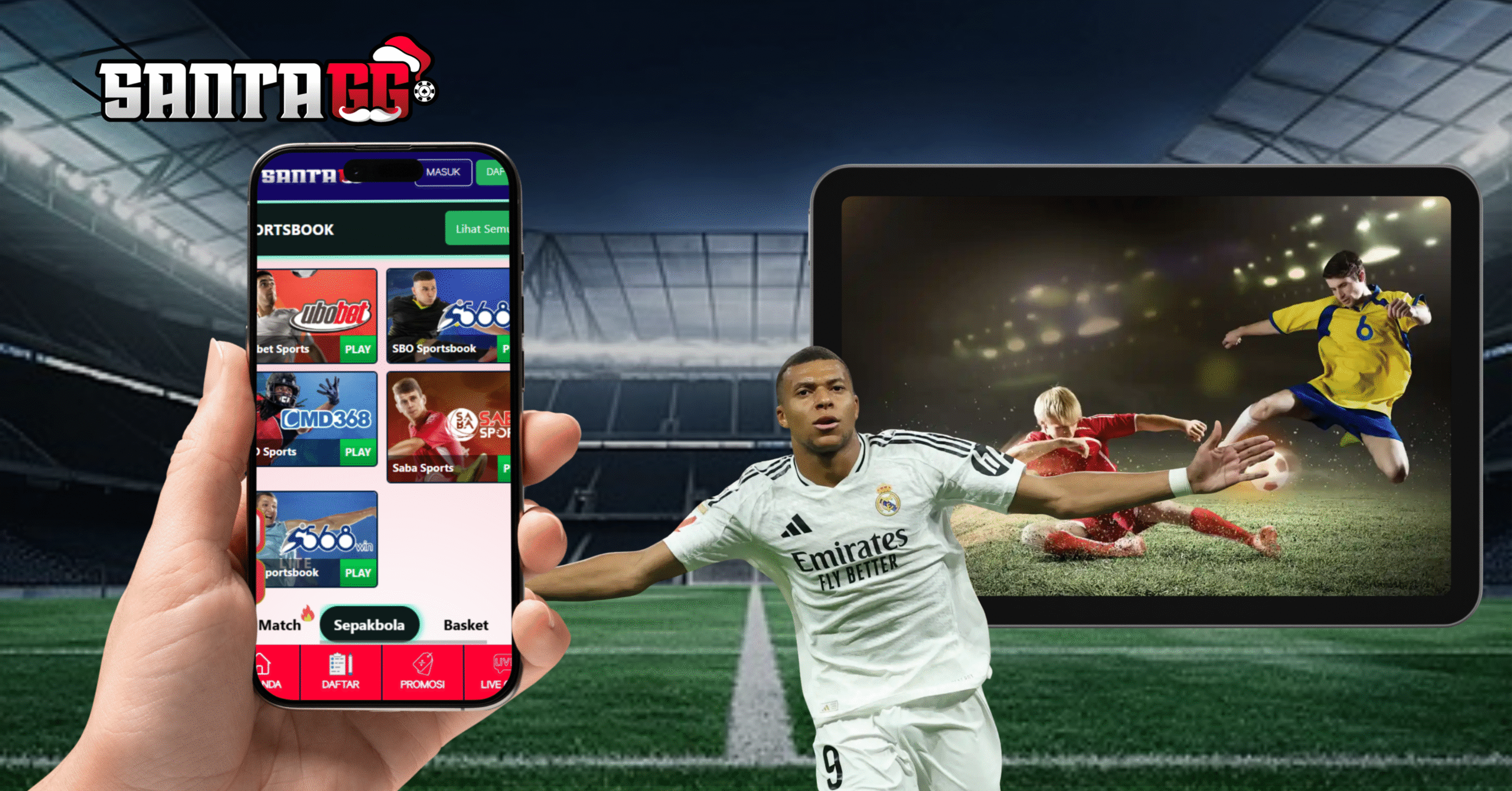 Taruhan Olahraga (Sport Betting): Memprediksi Kemenangan, Memahami Peluang, dan Menjelajahi Sensasi di SANTAGG